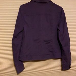 Purple jacket